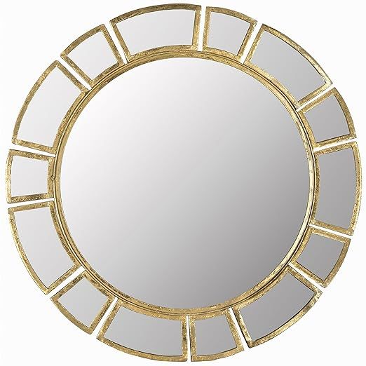 Safavieh Home Collection Deco Sunburst Mirror, Antique Gold | Amazon (US)