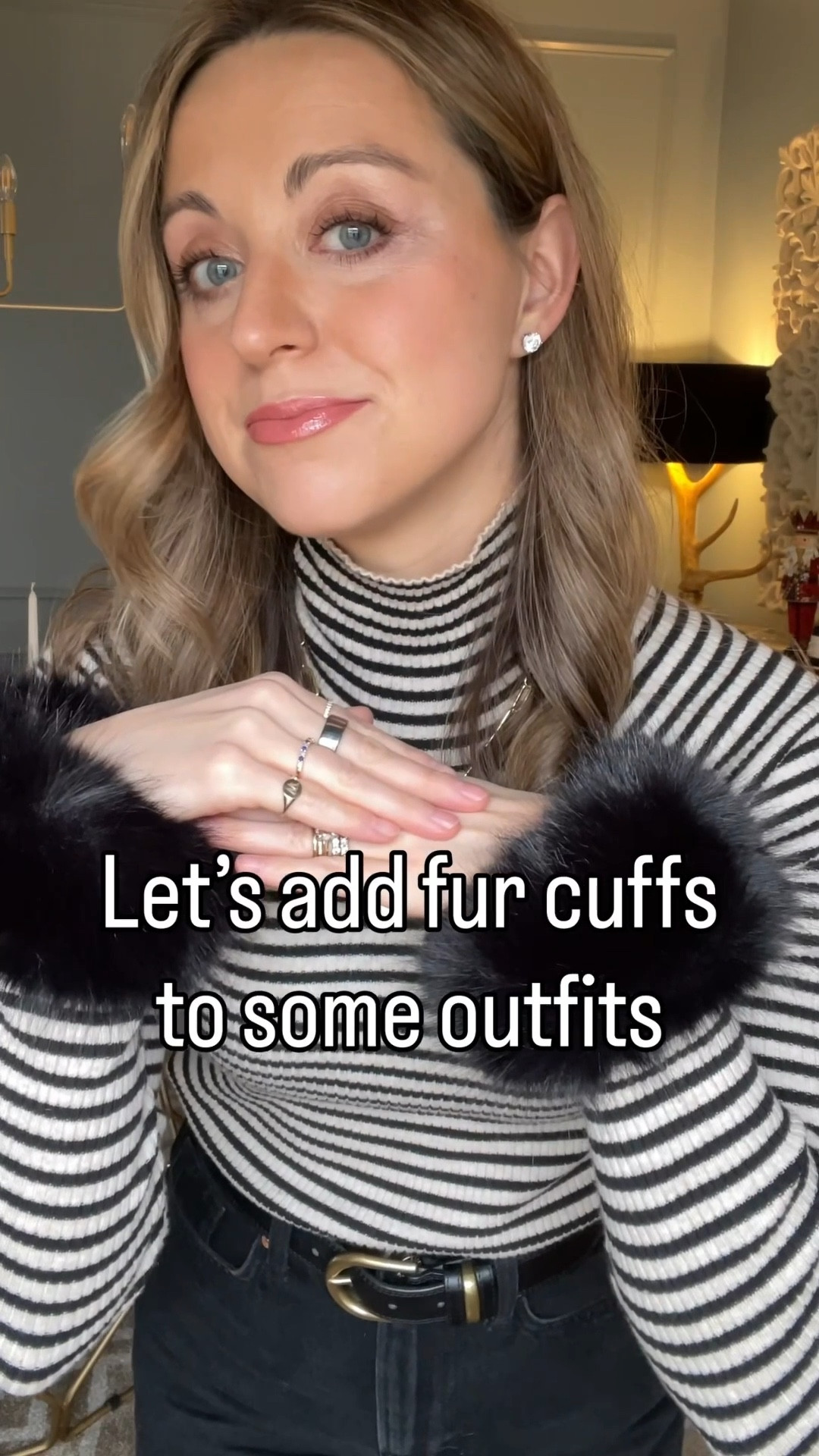 You guys!!! These fur cuffs!!!! Like what!! I don’t have room in my closet to keep adding things so I got these black faux fur cuffs from Amazon that I can add to any outfit - turtlenecks, sweaters, blazers, coats and gloves! I mean how cute!?! #fur #outfitinspo #fashiontip #ootd #styletips 

#LTKgrwm #LTKHoliday #LTKootd