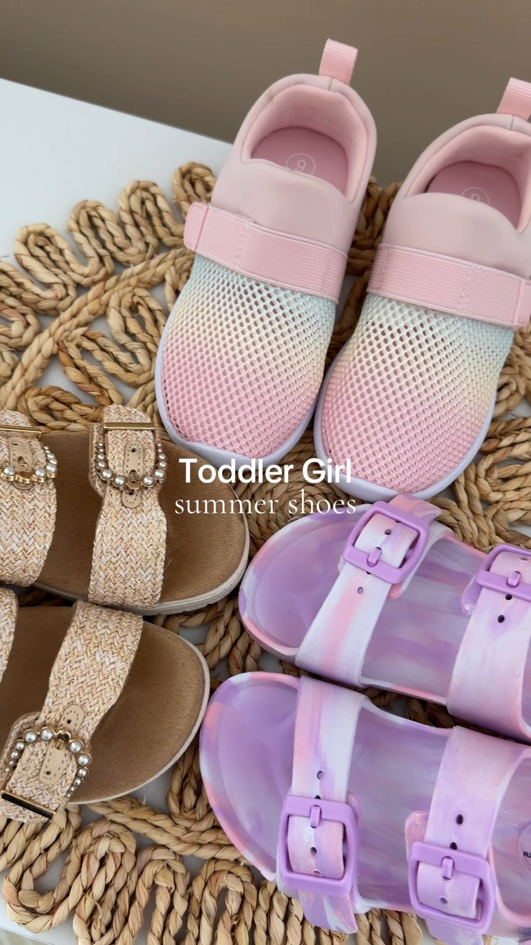 The cutest toddler girl summer shoes from Target ☀️👡
These toddler sandals are perfect for everyday wear—easy velcro, non-slip soles, and so comfy for busy toddlers running around all summer long.

If you’re looking for toddler girl sandals for daycare, park days, or summer outfits, these are such a good find 🤍
Affordable, durable, and mom-approved ✔️

Perfect with all your toddler girl summer outfits ✨

#LTKmomlife #LTKKids #LTKBaby