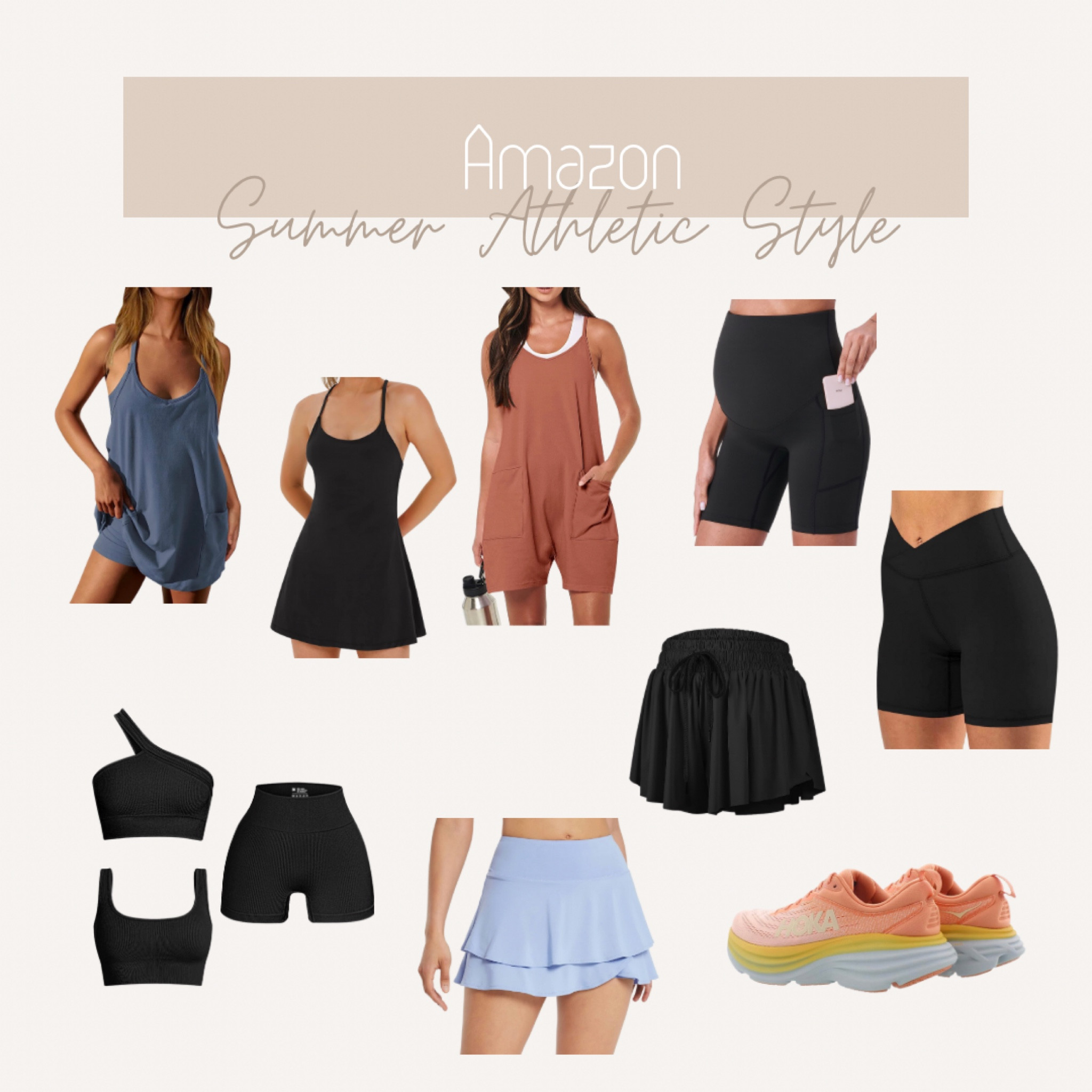 Amazon summer athletic styles 

#LTKbump #LTKFitness #LTKstyletip