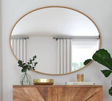 Madison Oval Wall Mirror | Pottery Barn (US)