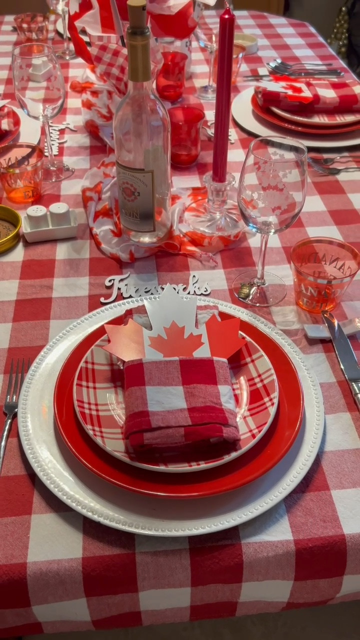 
Do you set a table for the celebrations? No surprise I go all out. Table, napkins Porch, door, yard. 😜🤷🏼‍♀️ Any excuse to celebrate a holiday. 



#LTKVideo #LTKSeasonal #LTKHome