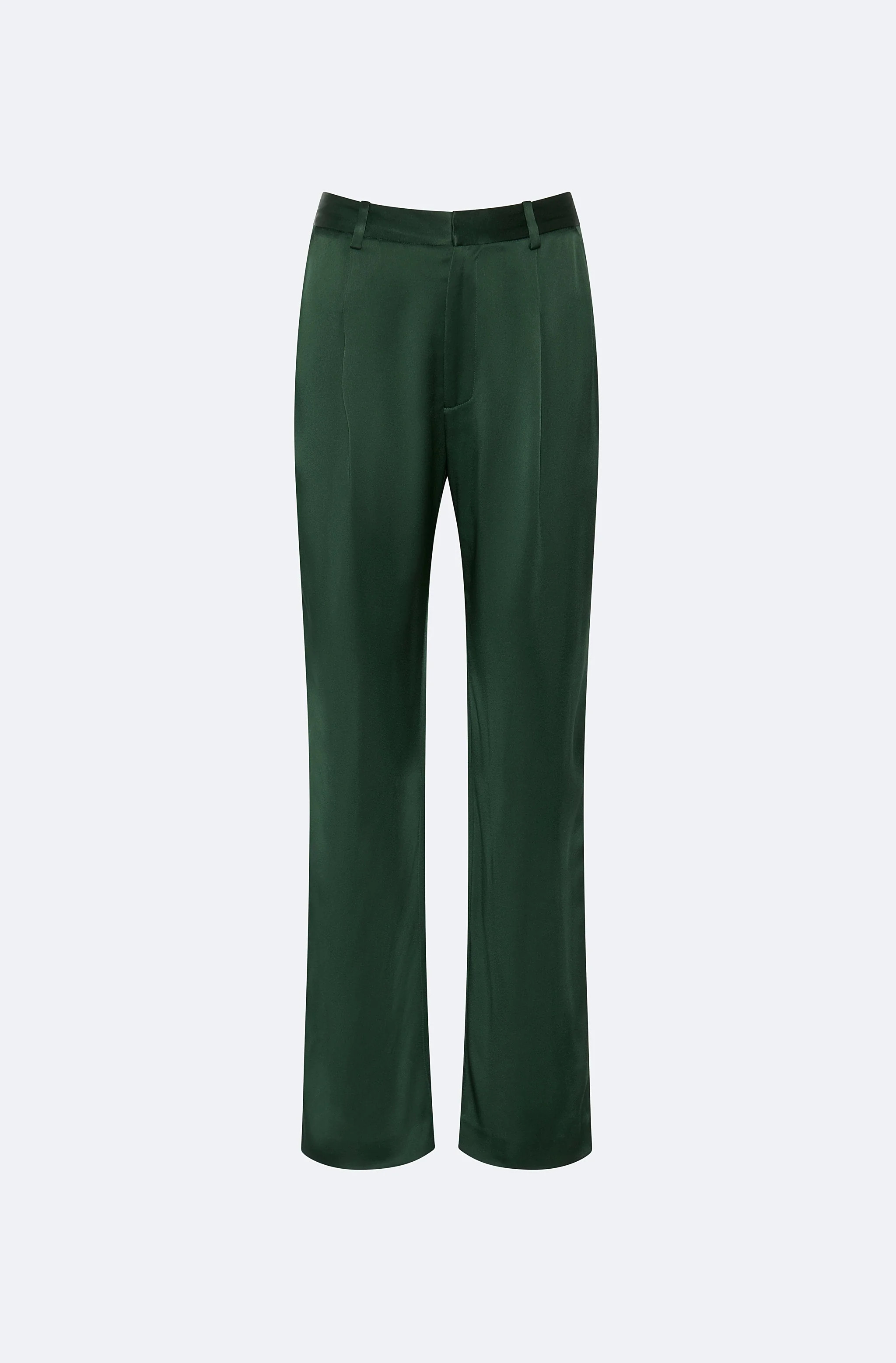 Satin Tapered Pleated Pant | Lapointe (US)