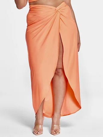 Kya Front Slit Maxi Skirt - Fashion To Figure | Fashion to Figure