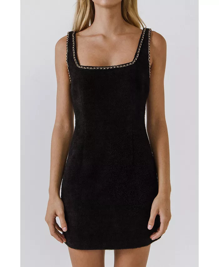 endless rose
          
        
  
      
          Women's Chain Trimmed Square Neckline Mini D... | Macy's