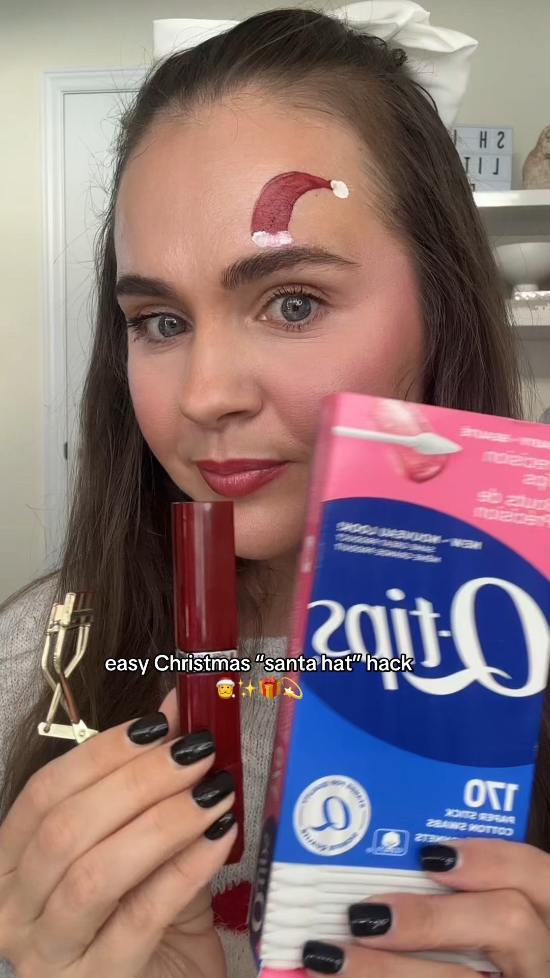 Easy Christmas “Santa  hat” makeup hack

#LTKcanada #LTKbeauty