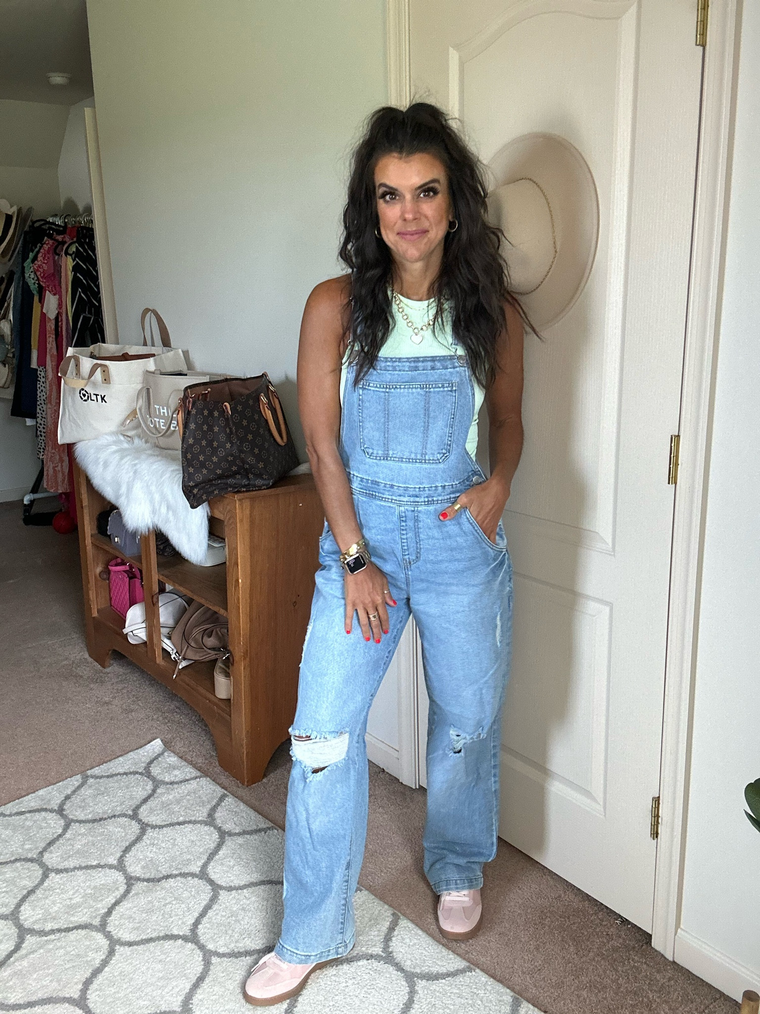 New Walmart bibs! Wearing size small 

#LTKFindsUnder100 #LTKStyleTip #LTKSummerSales