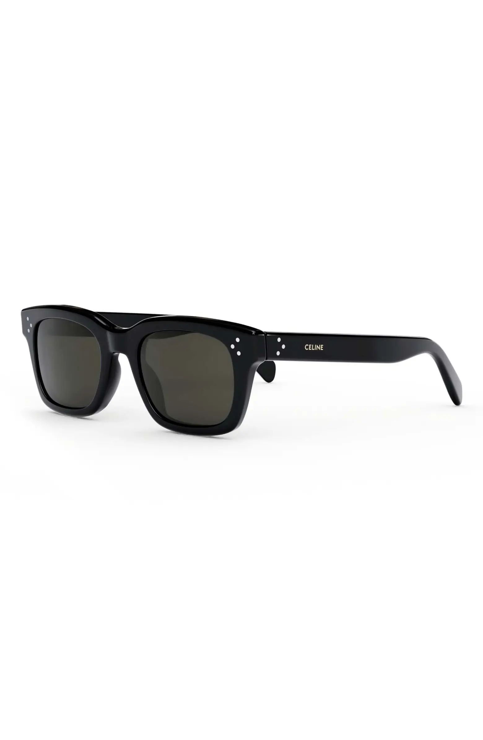 Bold 3 Dots 50mm Square Sunglasses | Nordstrom