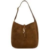 Saint Laurent Brown Suede Small Le 5 ã  7 Soft Shoulder Bag | Balardi (US & Canada)