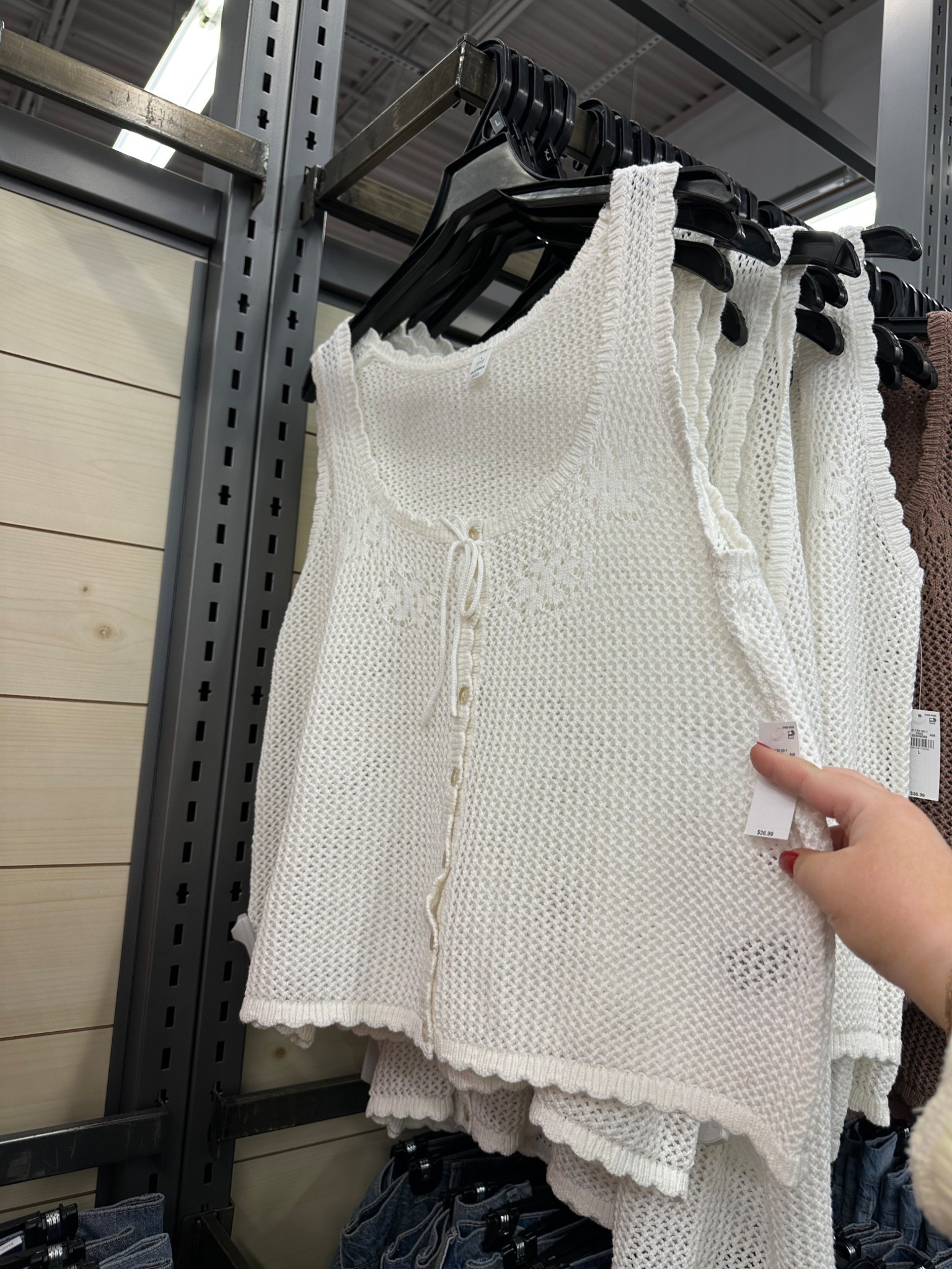 crochet top is 30% off today!