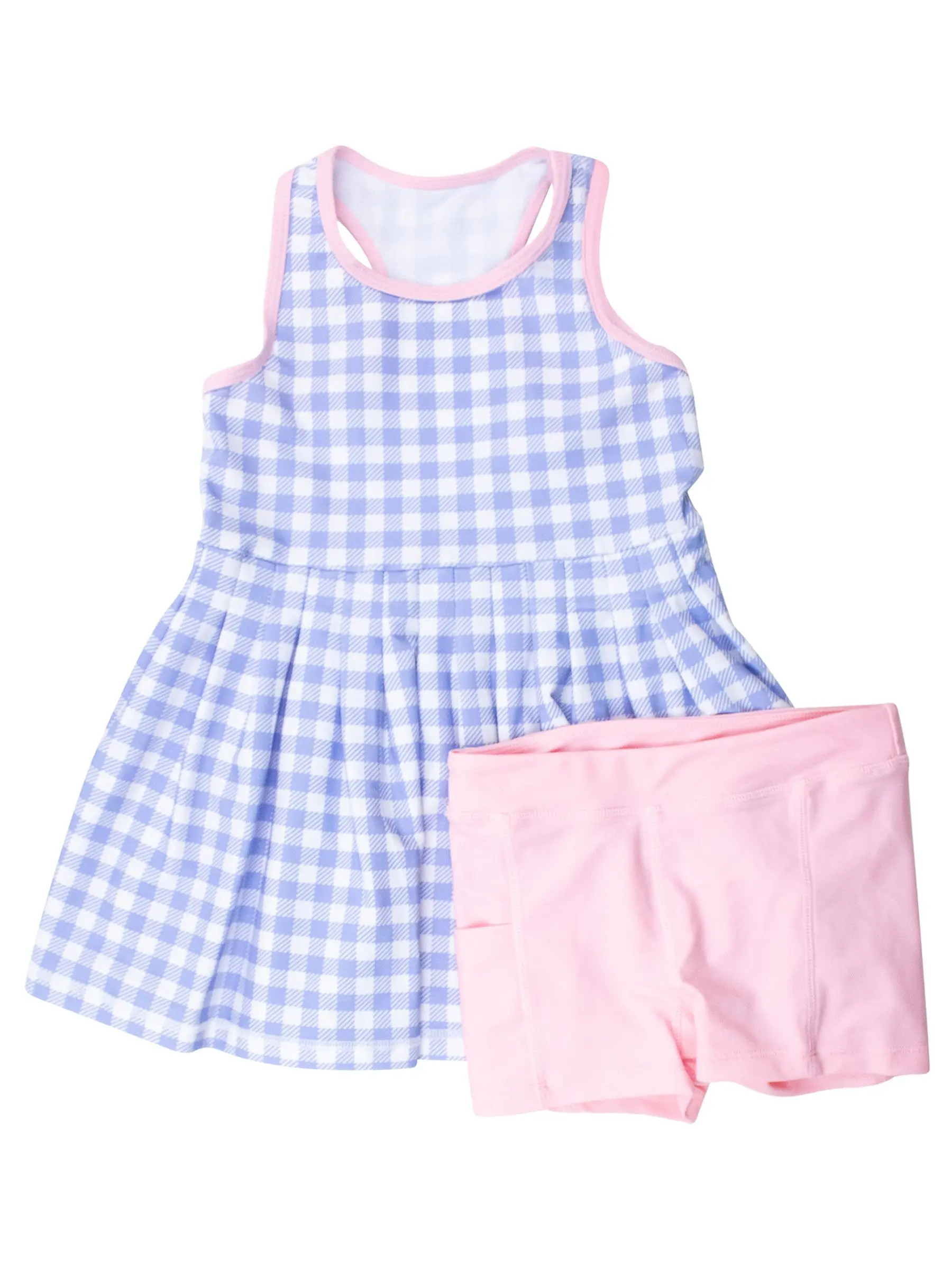 Girls UPF50+ Active Dress & Bike Short Set (Women) | Nordstrom | Nordstrom