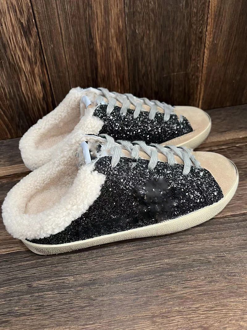 Italy brand Golden Sneaker Women Casual Shoes Winter Wool Shoes Summer slippers Spuer-star Sabot ... | DHGate