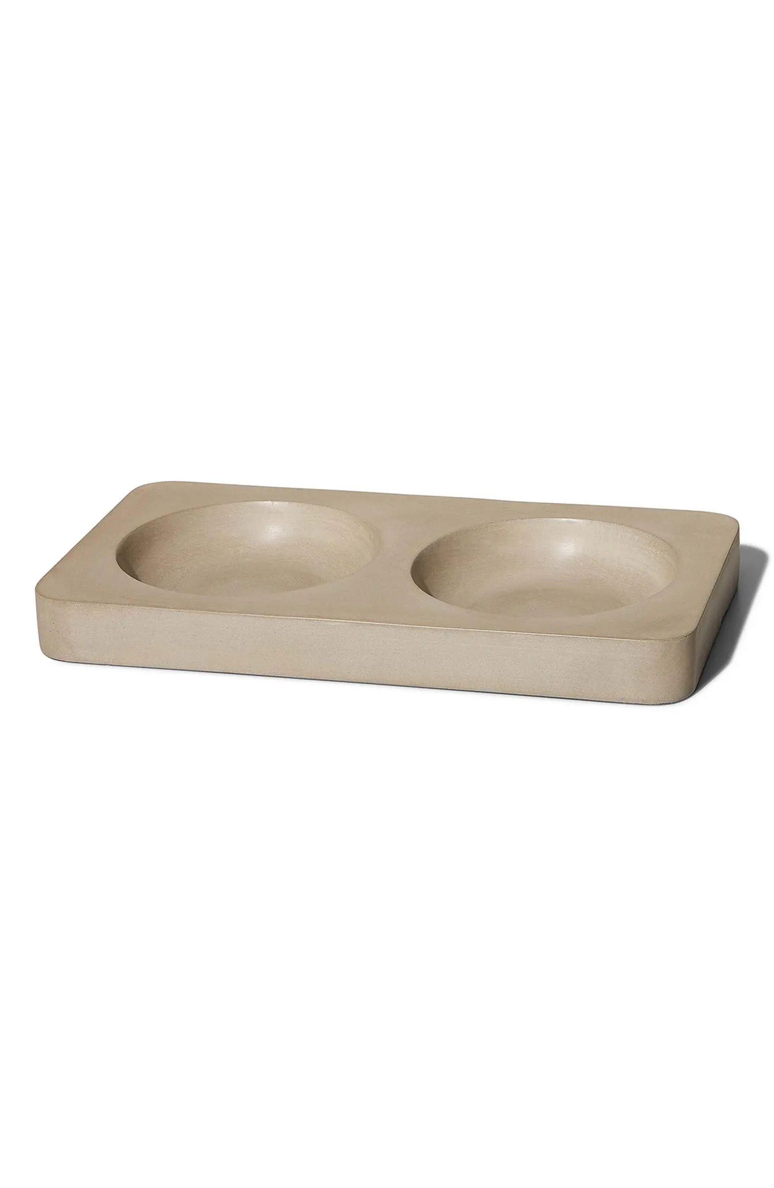 FELT AND FAT Small Concrete Pet Bowl Stand | Nordstrom | Nordstrom