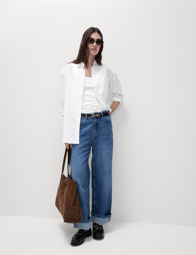 Cotton Rich Ribbed Slim Fit Vest Top | Marks & Spencer (UK)