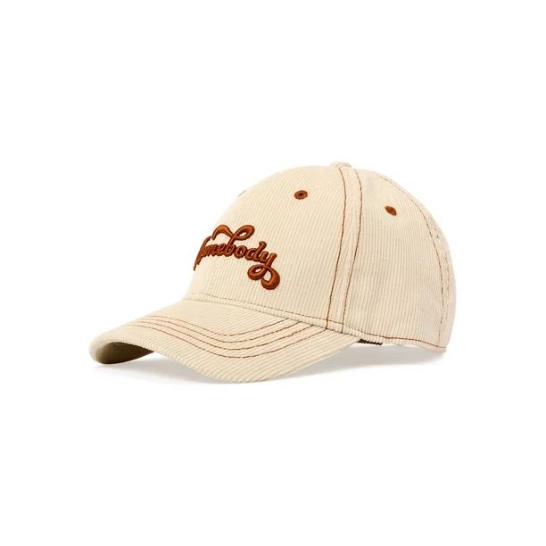 Time and Tru Women's Homebody Corduroy Baseball Cap | Walmart (US)