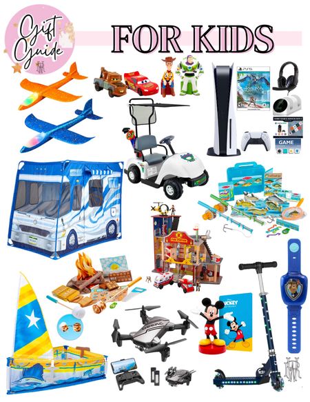 Gift Guide for Kids - Toys and Activities for Children - Fun Kids Stuff for Christmas - Holiday Toys - Stocking Stuffers and Presents for Kiddos - Scooter - Airplane - PS5 Gaming Bundle - 

#LTKHoliday #LTKSeasonal #LTKkids