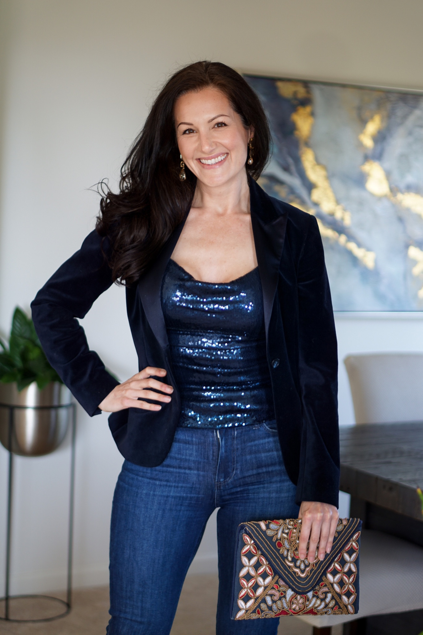 Love a little sparkle for holiday celebrations! #holidaystyle #blazers #sequins #holidayfashion

#LTKstyletip #LTKSeasonal #LTKHoliday