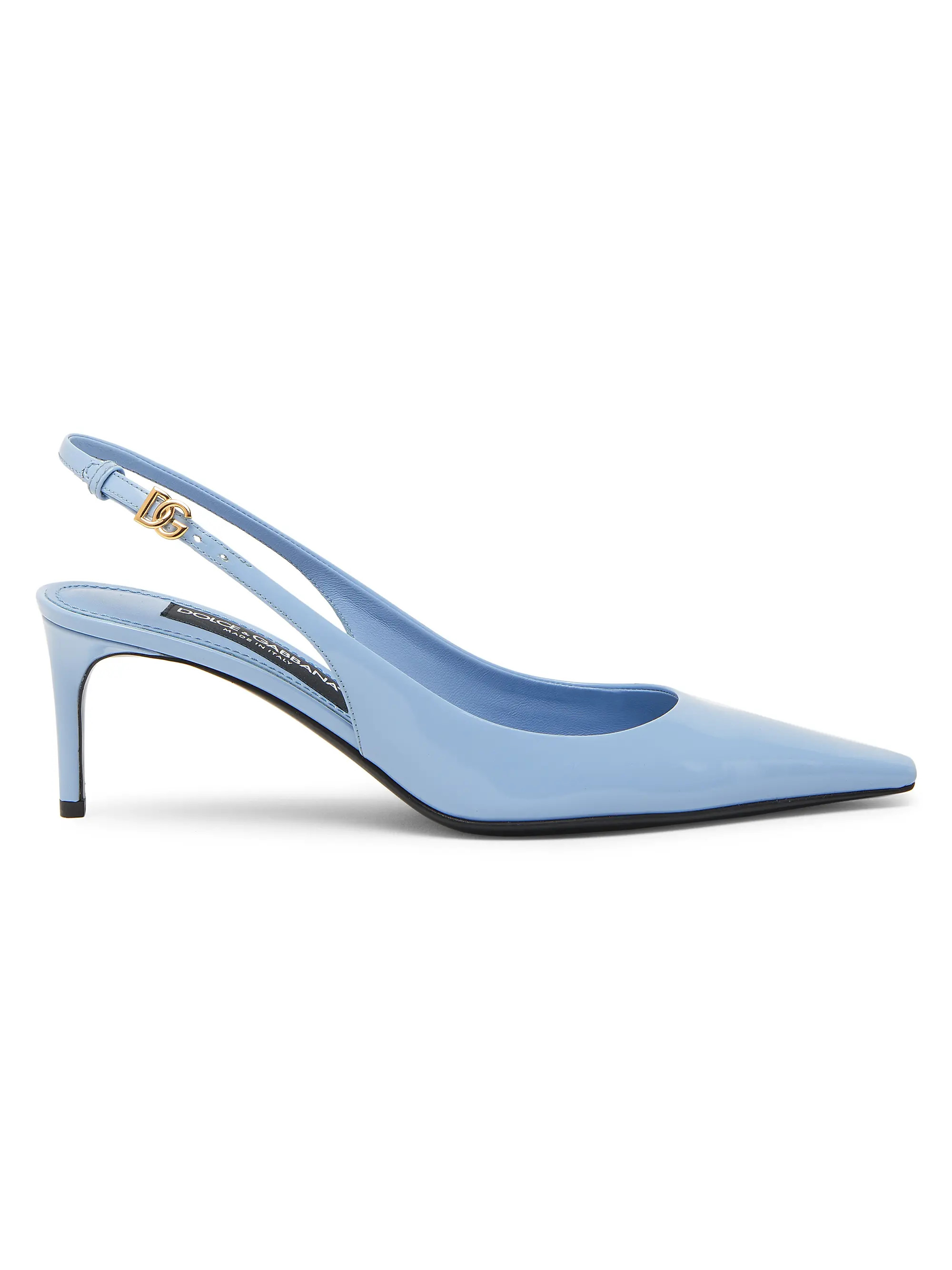 Mun 60MM Logo-Detailed Patent Leather Pumps | Saks Fifth Avenue