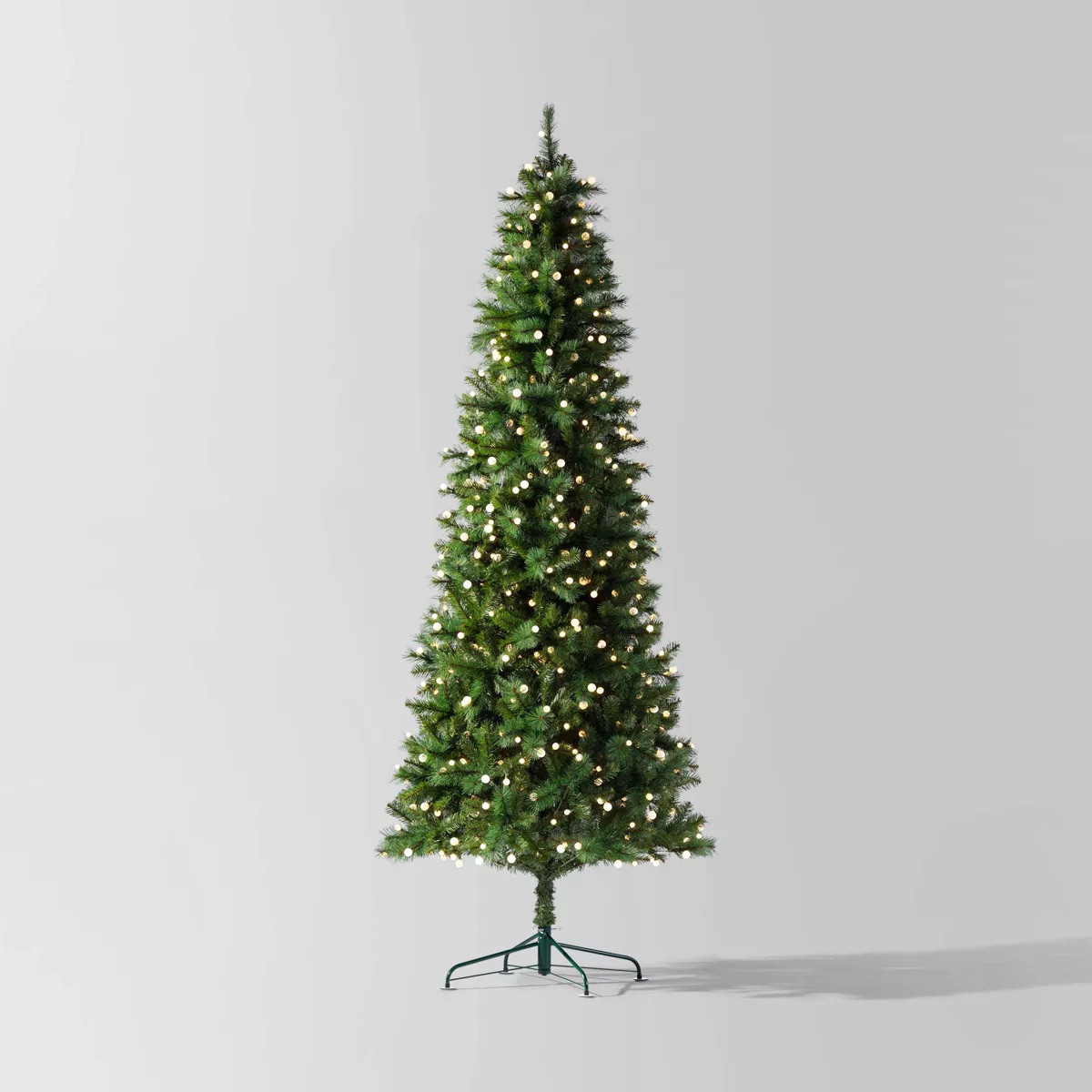 9' Pre-lit LED Frosted Globe Douglas Fir Artificial Christmas Tree Warm White Lights - Wondershop... | Target