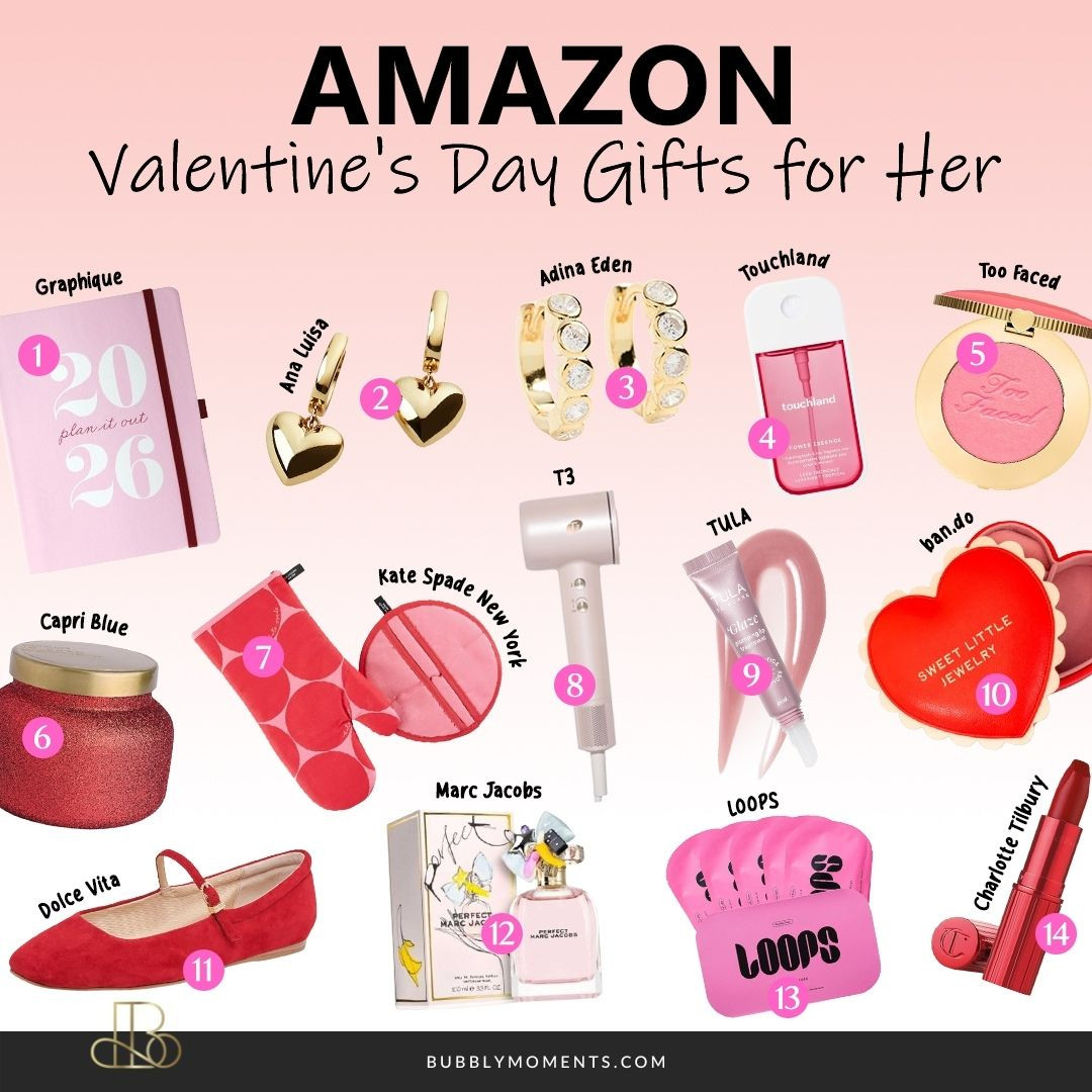 Valentine’s Day is the perfect time to surprise her with something she’ll truly love 💕 These Valentine’s Day Gifts for Her from Amazon make gifting easy and stress-free. Whether you’re shopping for your partner, a friend, or treating yourself, these picks are thoughtful, stylish, and perfect for the season of love. From cozy favourites to beauty must-haves and everyday essentials, each item is something she can enjoy again and again. I love how simple yet meaningful these gift ideas are—great for romantic surprises, Galentine’s celebrations, or a little self-care moment. Save this post for gift inspiration and tap to shop your favourites before Valentine’s Day arrives 💖
#LTKSeasonal #LTKBeauty #LTKselfcare #ValentinesDayGifts #GiftsForHer #ValentinesInspo #AmazonFinds #GiftIdeas #ValentinesShopping #GalentinesDay #ThoughtfulGifts #SelfLoveGifts #GiftGuide #TrendingGifts 

 