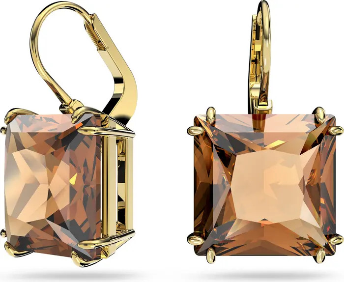 SWAROVSKI Millenia Square Crystal Drop Earrings | Nordstrom | Nordstrom