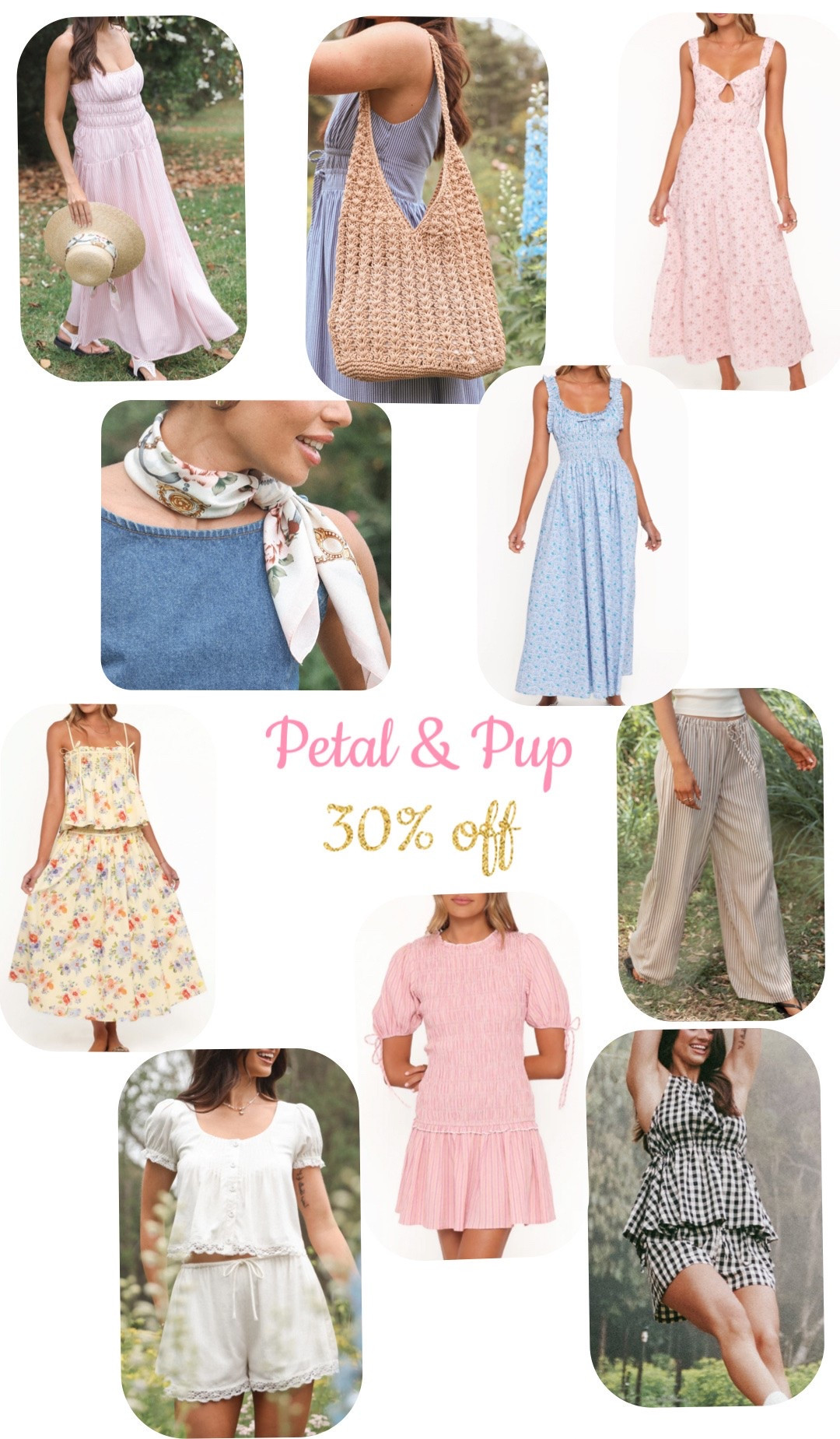 Petal and Pup has 30% off everything through May 16th! Get your favorite looks with a steep discount! These looks are great for travel, bridal events, brunch’s and more!

#LTKSeasonal #LTKgrwm #LTKSaleAlert