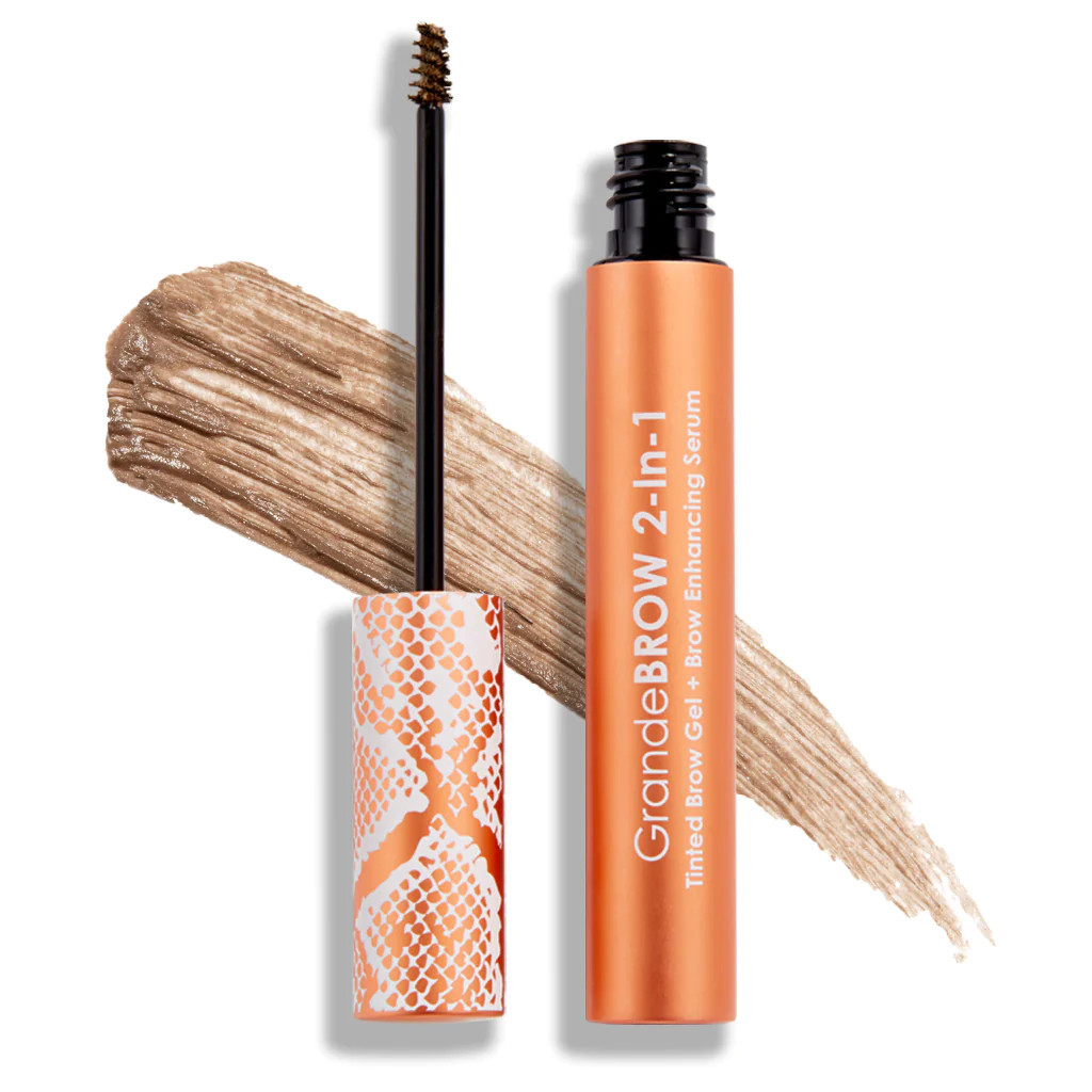 GrandeBROW 2-In-1 Tinted Brow Gel + Brow Enhancing Serum | Grande Cosmetics, LLC