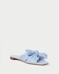 Daphne Blue Bow Slide | Loeffler Randall