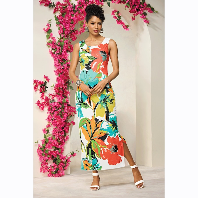 Neila Knit Maxi Dress | Ashro