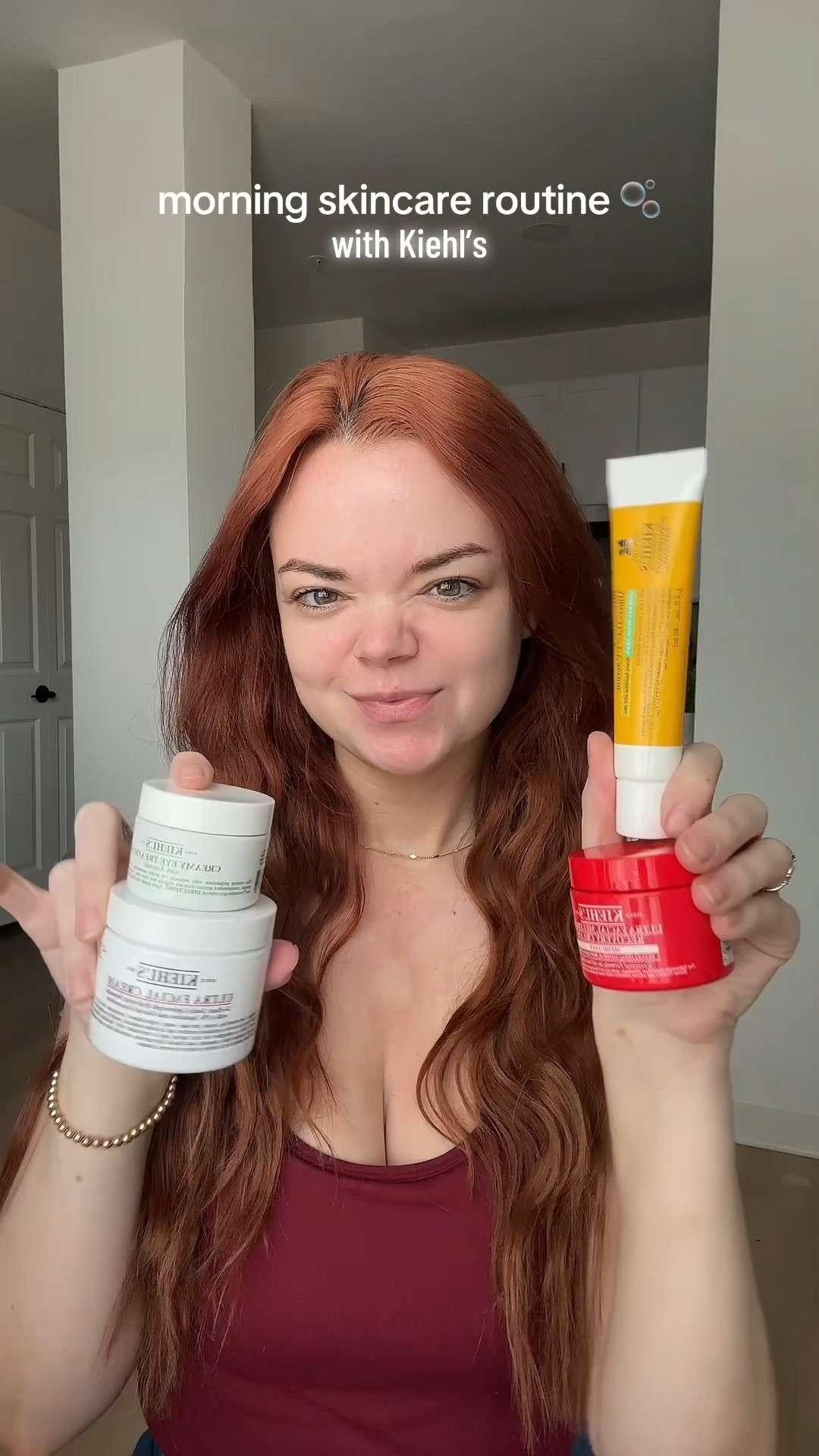 Morning skincare with Kiehl’s! The eye cream is some of the best I’ve ever tried, and the UV serum is going to be a GAME CHANGER for summer ☀️

#LTKmorningroutine #LTKgrwm #LTKBeauty