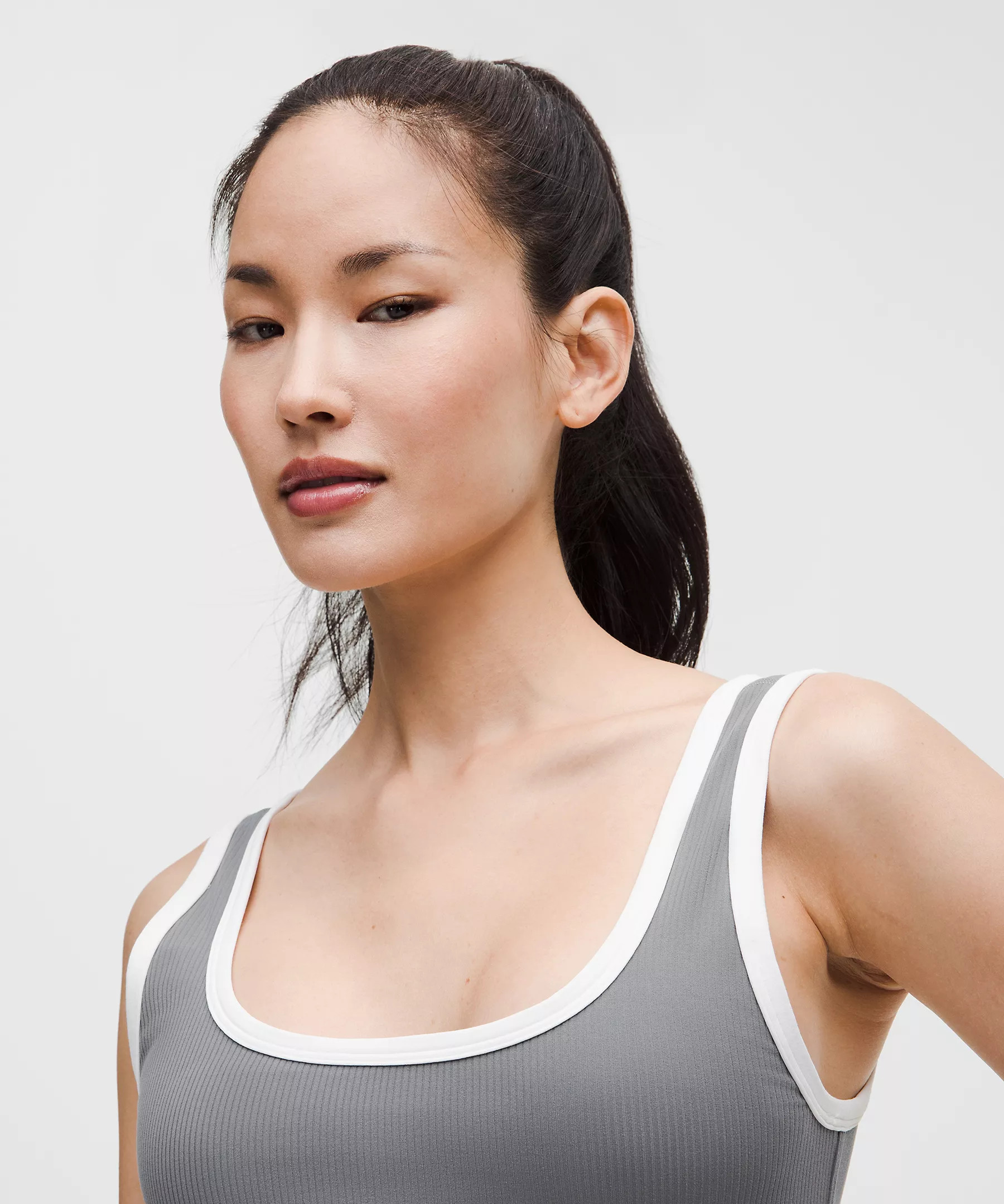 Ribbed Nulu Cropped Tank Top | Lululemon (US)