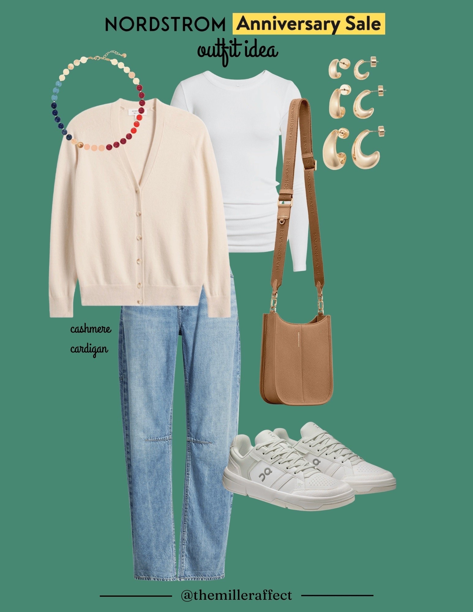 The North Shore anniversary sale is here and I love this outfit idea because everyone needs a cashmere cardigan and these jeans have the cutest cut to them!! definitely grab sneakers while they are on sale too!! ￼ Nsale

#LTKootd #LTKgrwm #LTKSaleAlert