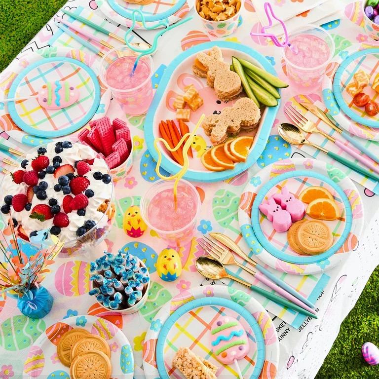 Bunny Truffle Bowl, White, Plastic, 6.6", Easter by Way To Celebrate | Walmart (US)