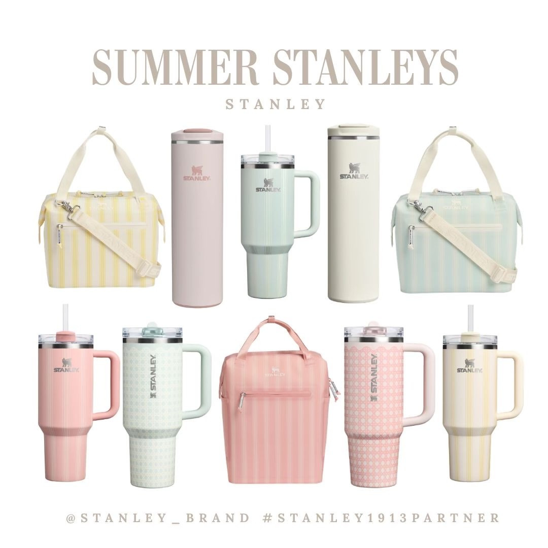 The cutest summer Stanleys right now from bright colors to fun seasonal patterns. These are the perfect everyday water bottles for summer travel, beach days, workouts, and everything in between.

@stanley_brand #Stanley1913Partner

#LTKmomlife #LTKOver40 #LTKSeasonal