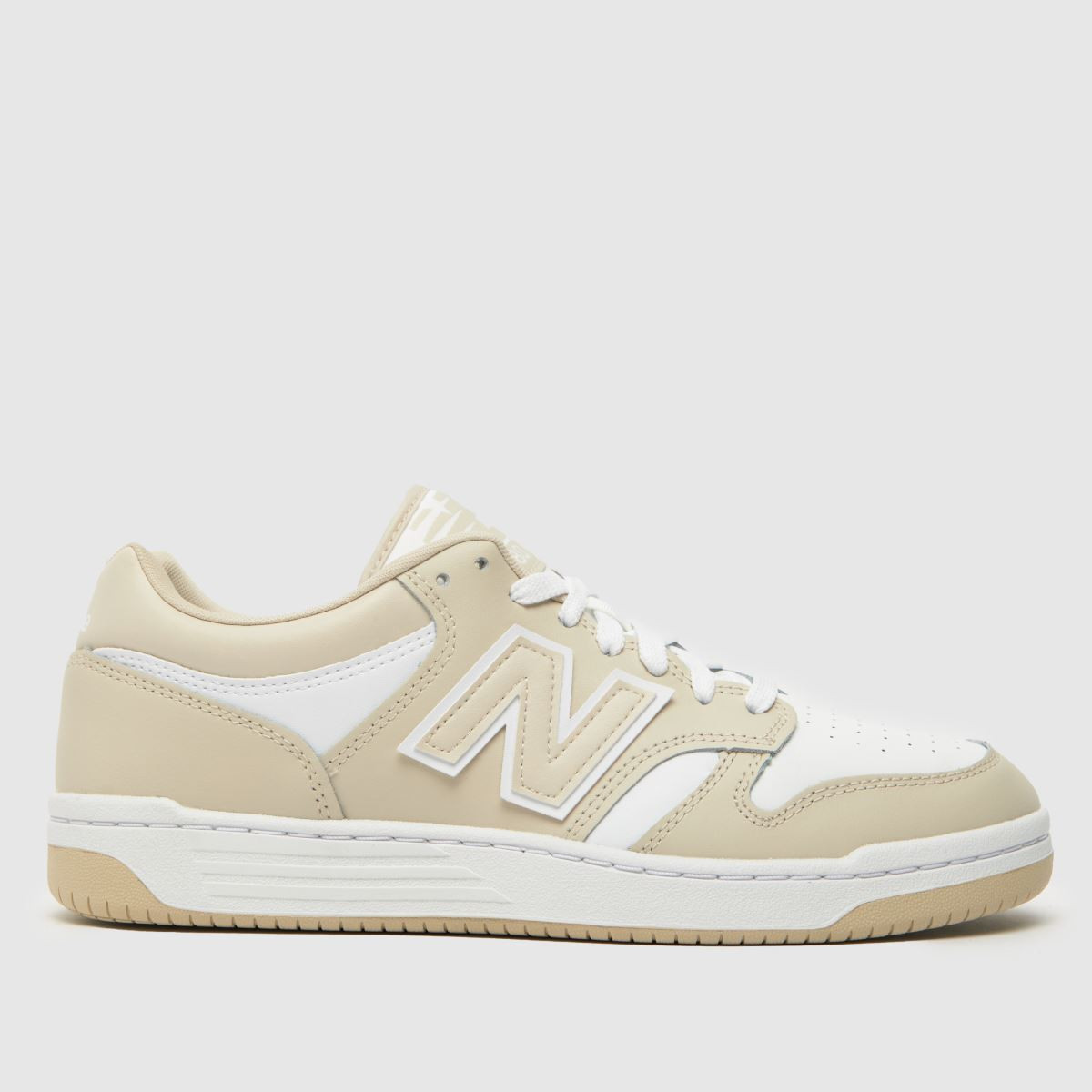 Womens White & Beige New Balance 480 Trainers | schuh | Schuh