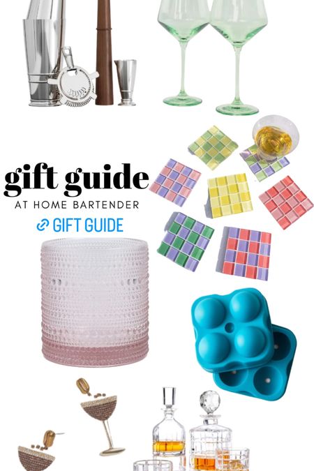 Gift guide for at home bartender, home bar, mixologist 

Wine glasses, home decor, holiday gift guide

#LTKSeasonal #LTKGiftGuide #LTKHoliday