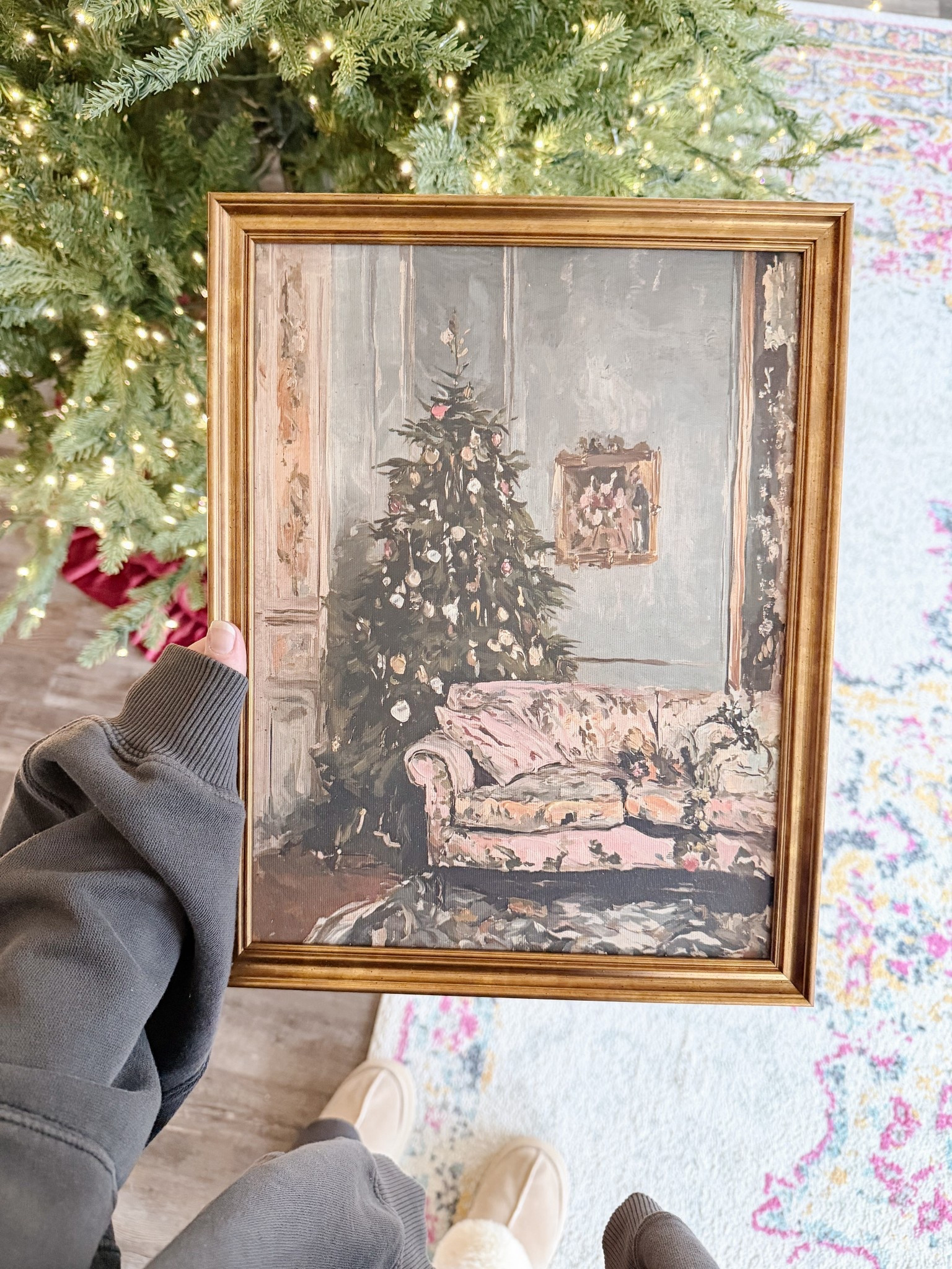 my favorite new Christmas art! 

#LTKHoliday #LTKSeasonal #LTKHome