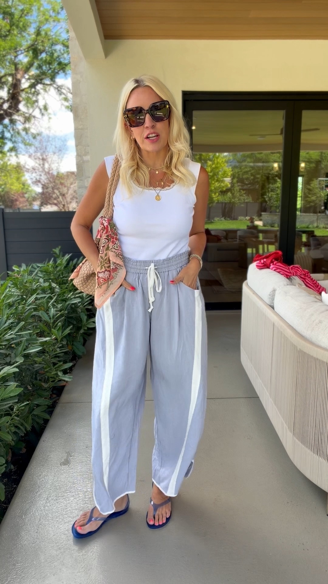 I’ve been wearing these pants all the time! And this tank is so cute and flattering! All from Amazon

#LTKootd #LTKgrwm #LTKmomlife