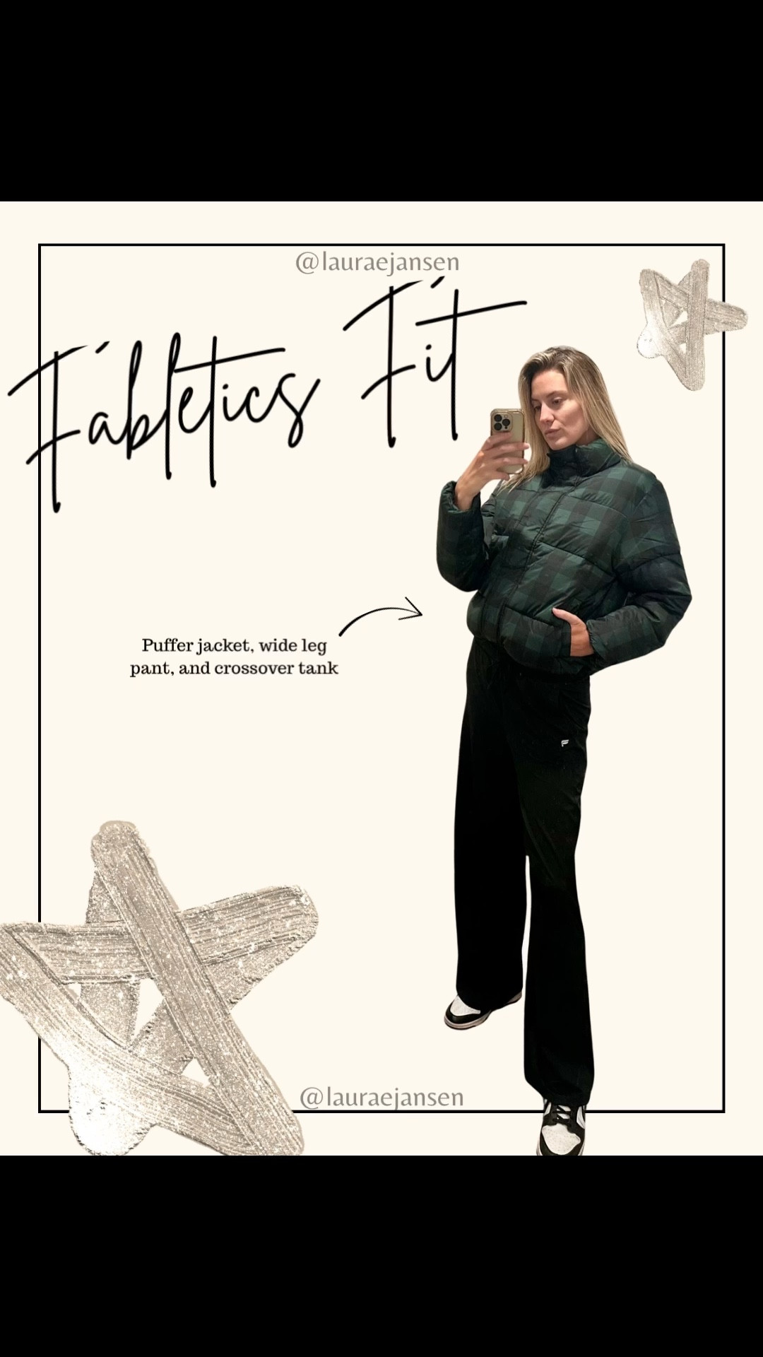 Fabletics puffer jacket, wide leg pants, and tank

#LTKActive #LTKCyberWeek #LTKHoliday
