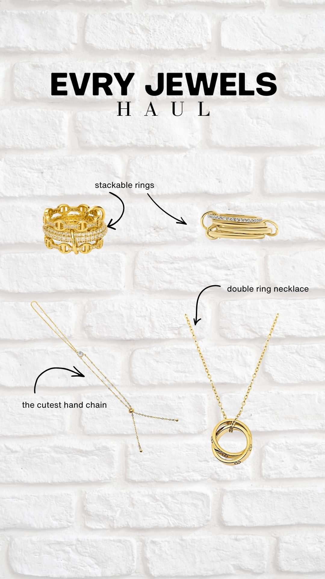 evry jewels haul!! use code ALECKSIS7

#LTKSaleAlert