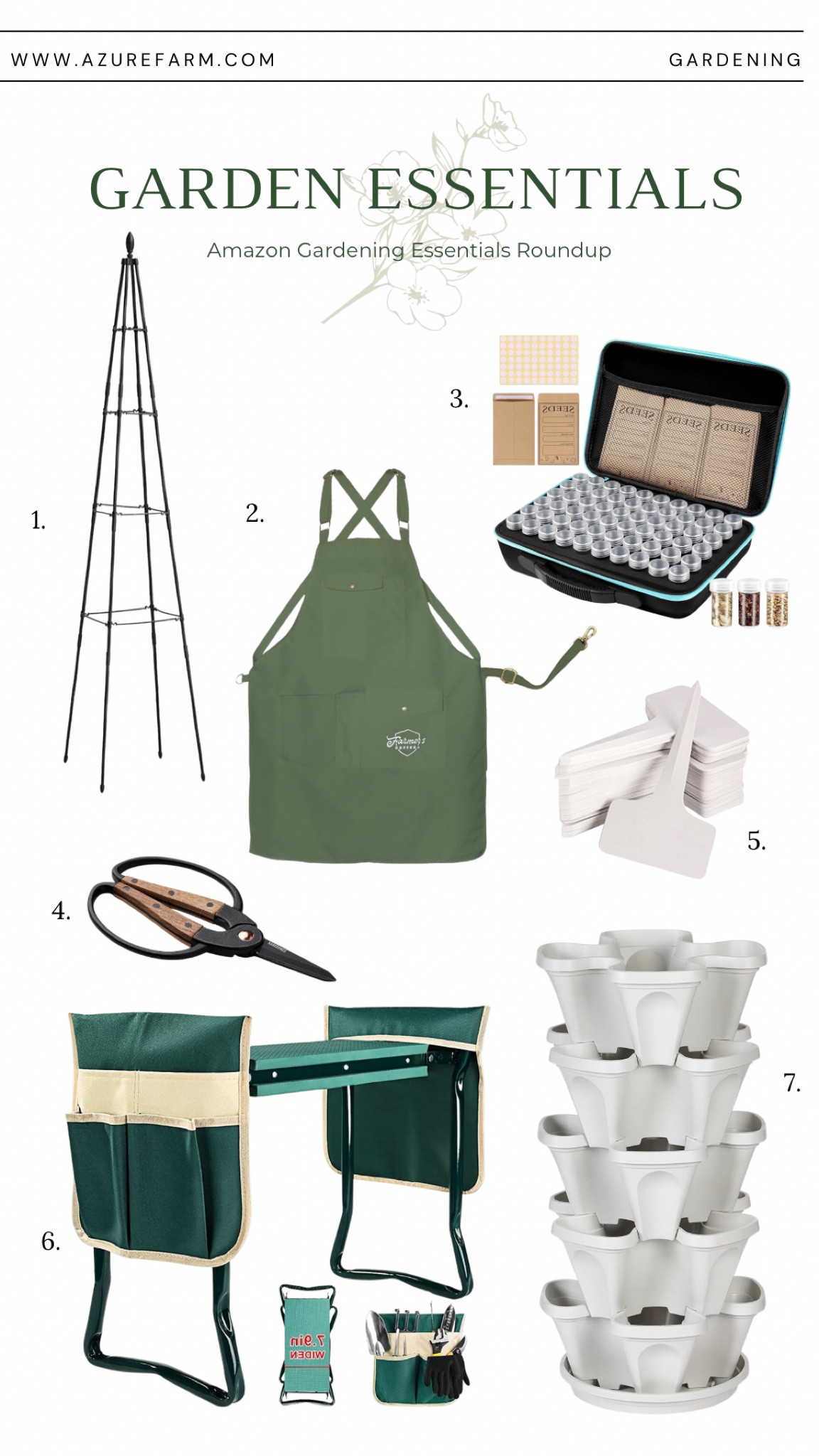 Amazon Gardening Essentials! It’s not too late to start gardening this year! 



#LTKSeasonal #LTKHome #LTKFindsUnder100