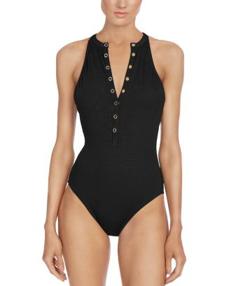 Amy Ribbed Swimsuit | Bloomingdale's (US)