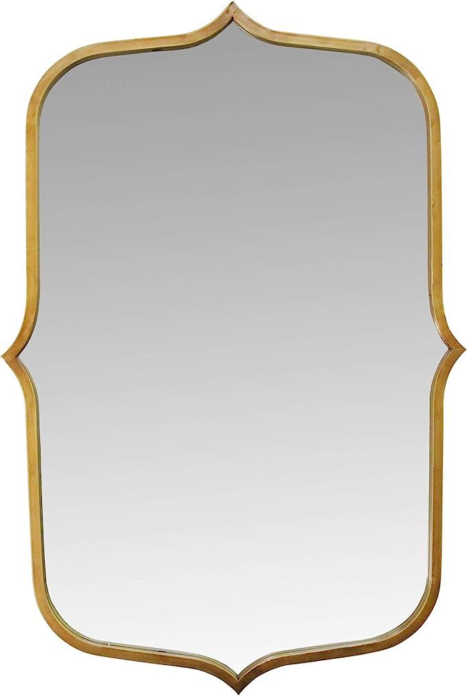Stratton Home Décor Stratton Home Decor 36" Hillary Metal Mirror, Antique Gold | Amazon (US)