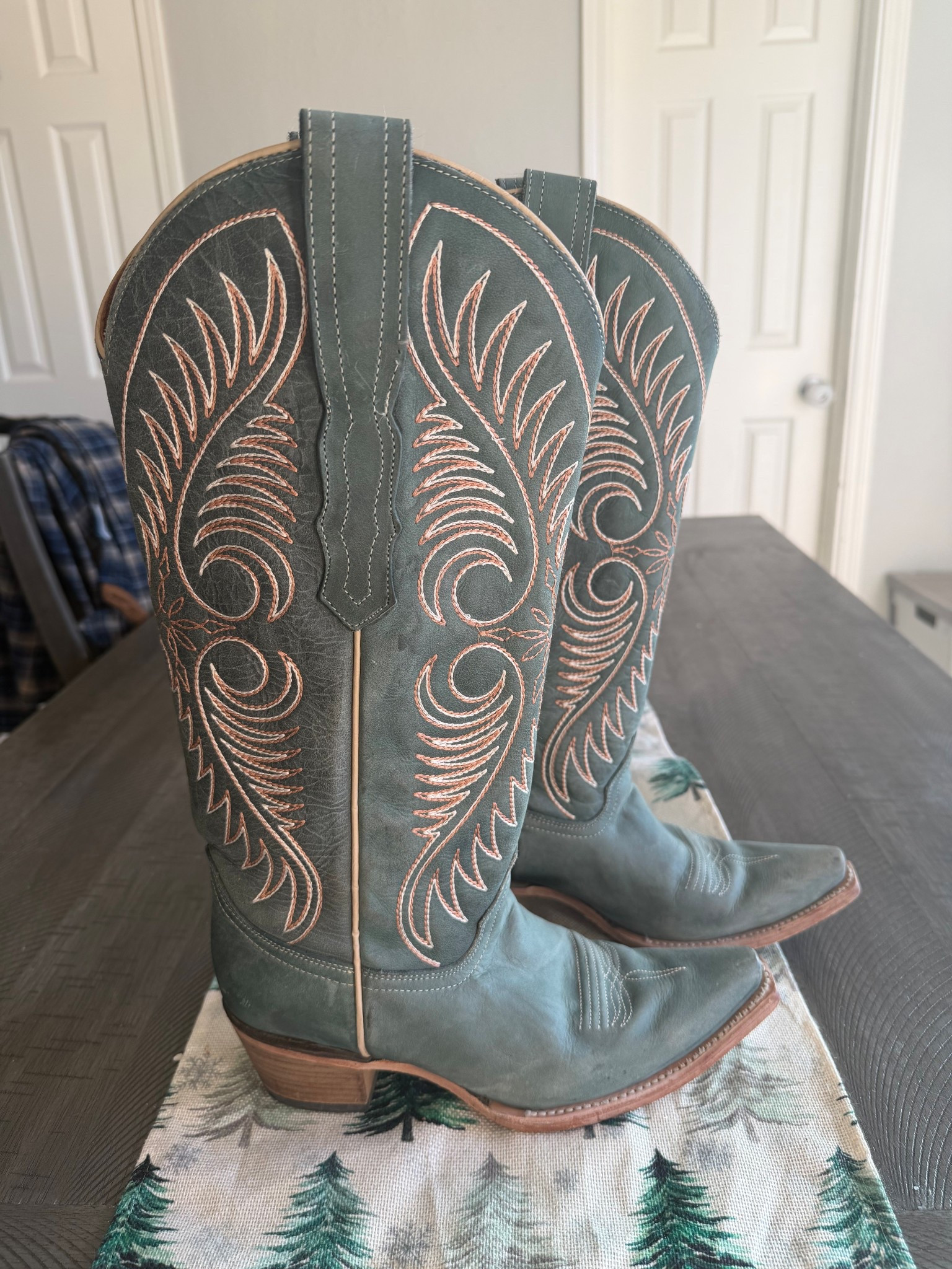 Wore these cowboy boots on my wedding day as my “something blue”😍 so cute & comfy! #LTKGiftGuide

#LTKootd #LTKWedding