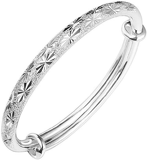 Newtrip 1 X Fashion Women Jewelry Solid 925 Sterling Silver Dolphin Bangle Bracelet Gift | Amazon (CA)