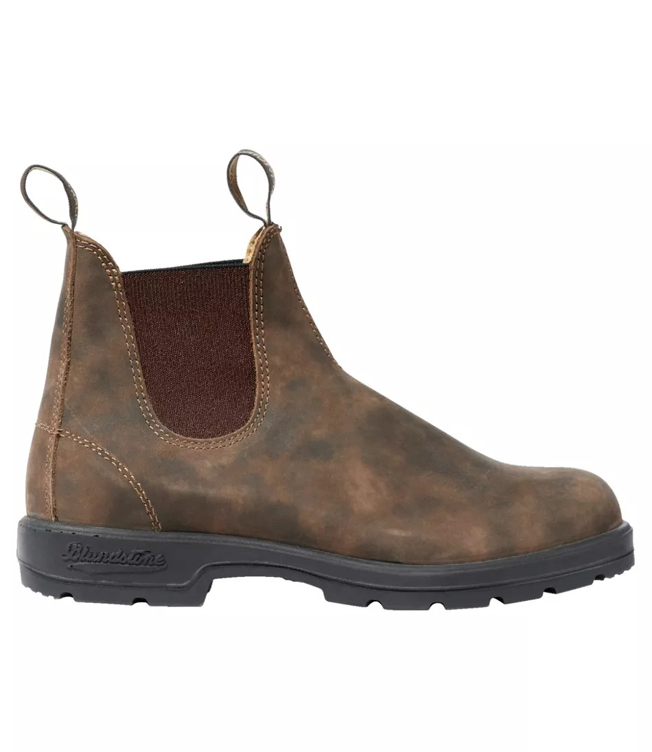 Men's Blundstone 550 Chelsea Boots Rustic Black 7.5(D), Leather | L.L. Bean
