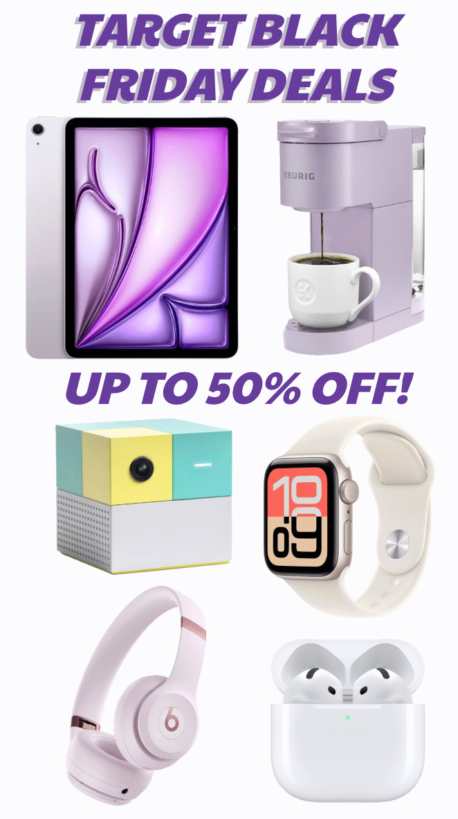  
Target Black Friday deals! Up to 50% off!
 .......
Black Friday sales cyber Monday gifts for kids trending gifts viral gifts Nintendo switch 2 coffee machine gifts for Her gifts for him Apple Watch AirPods Pro headphones gifts for teens gifts for college kids gift guide under $100 iPad 

#LTKCyberWeek #LTKKids #LTKGiftGuide