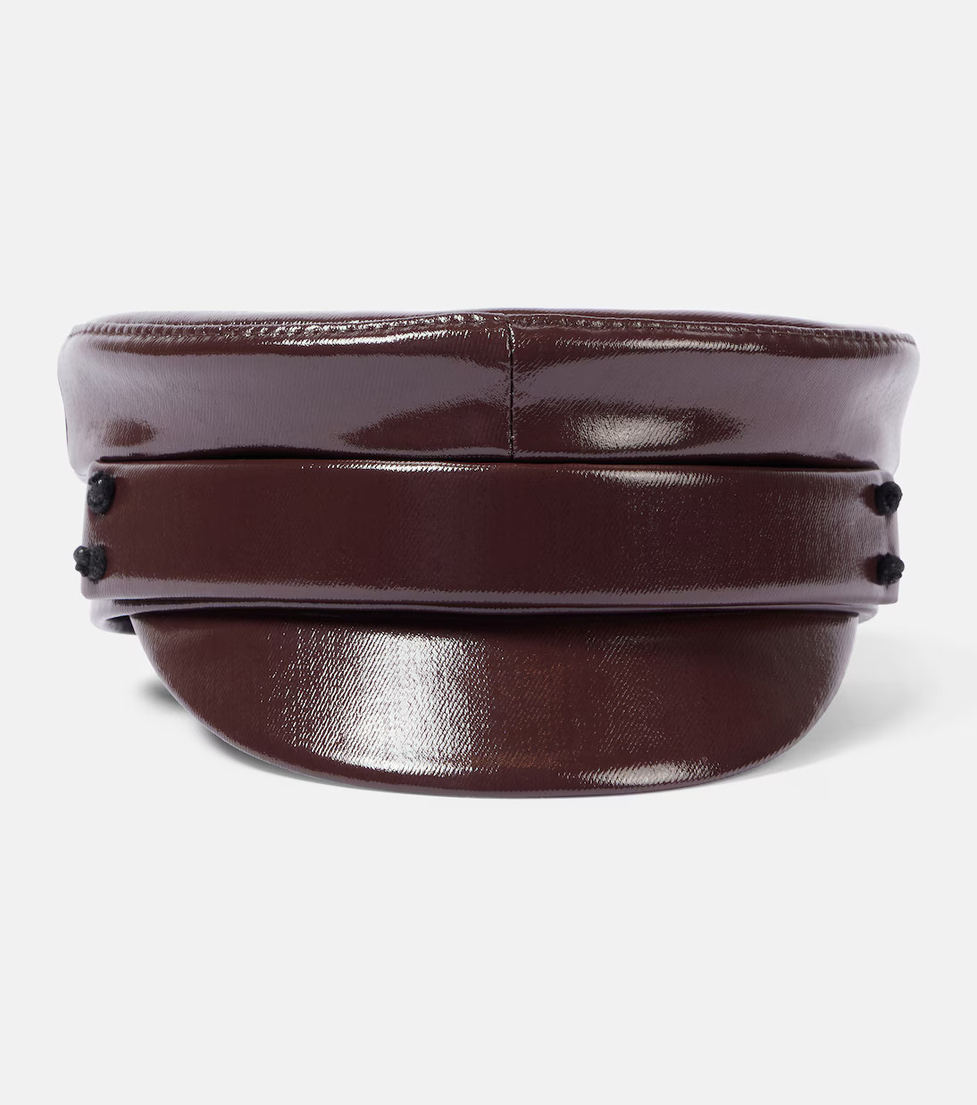 Faux leather newsboy cap | Mytheresa (UK)