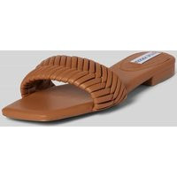 Steve Madden Slides in Flecht-Optik Modell 'ALLURE' in Camel, Größe 37 | Peek & Cloppenburg* Düsseldorf DE