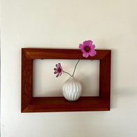 Small Matte White Porcelain Vase Textured Ceramic Ikebana Bud Vase | Etsy (US)